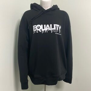Burn Boot Camp Black Equality Hoodie size Large